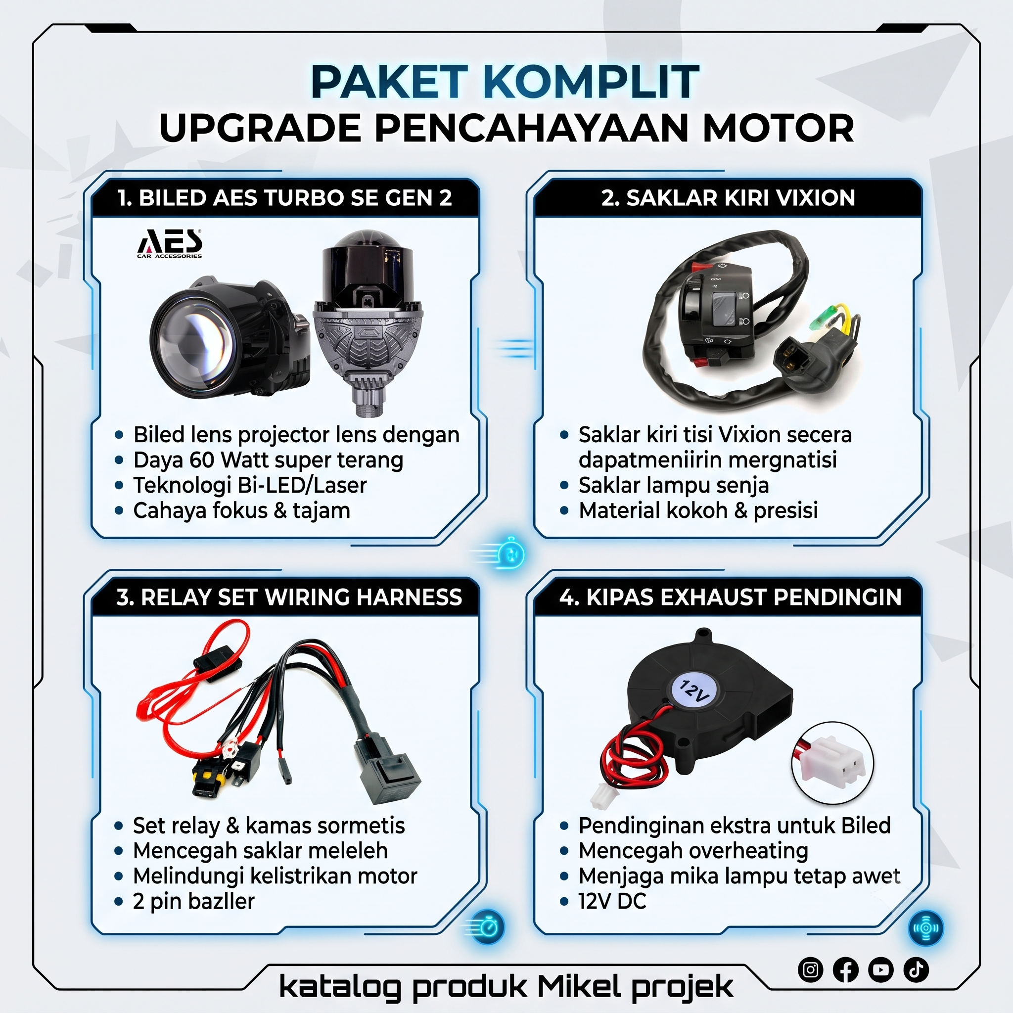 Jasa Pasang Lampu 1 Biled